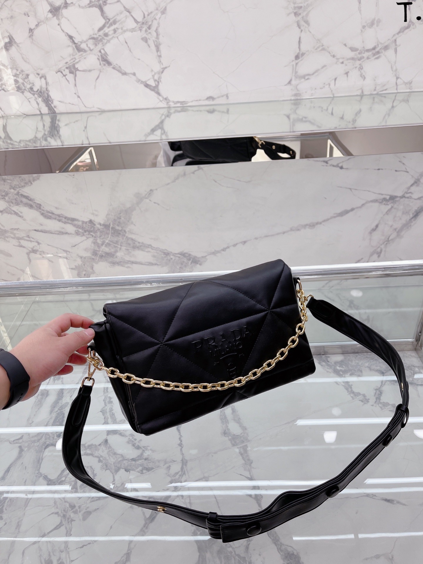 P style Messenger Bags Padding Cotton Bags-Luxeon