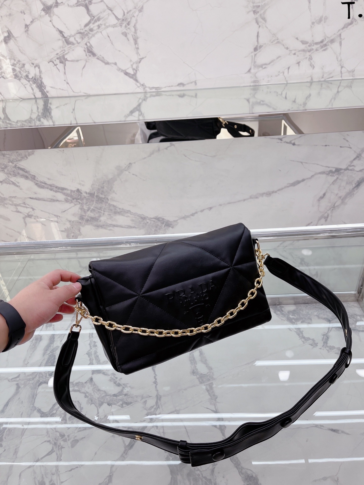 P style Messenger Bags Padding Cotton Bags-Luxeon