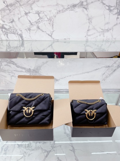 Pinko Puff Handbags Pillow Bag-Luxeon