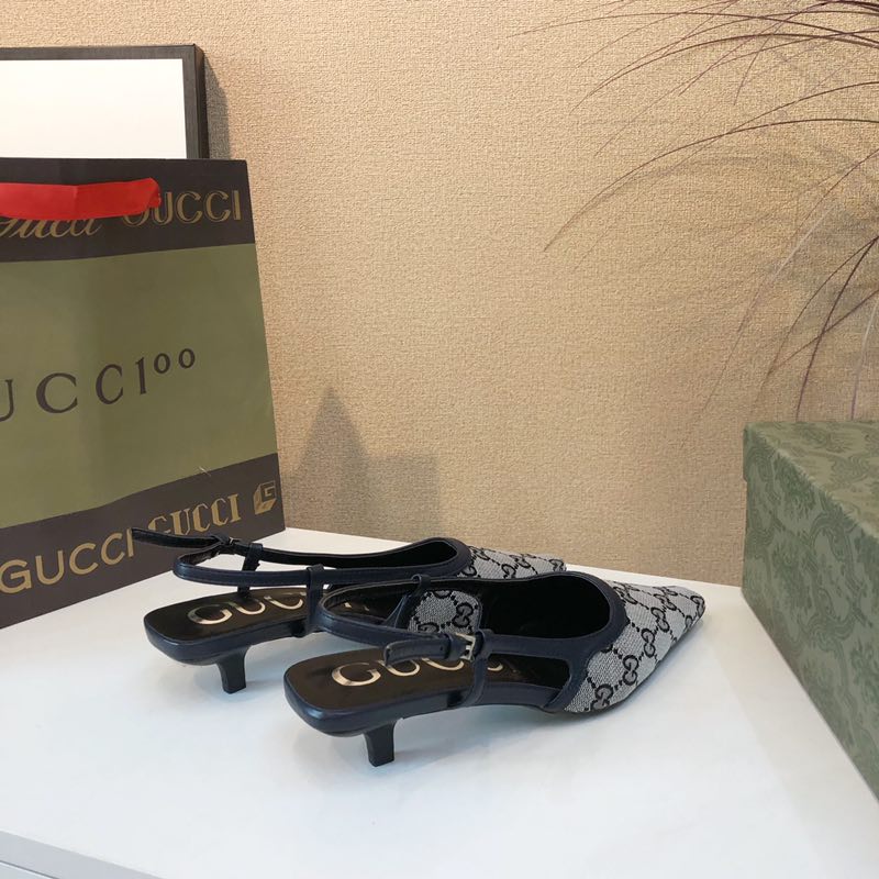 G style vintage women sandals pumps-Luxeon