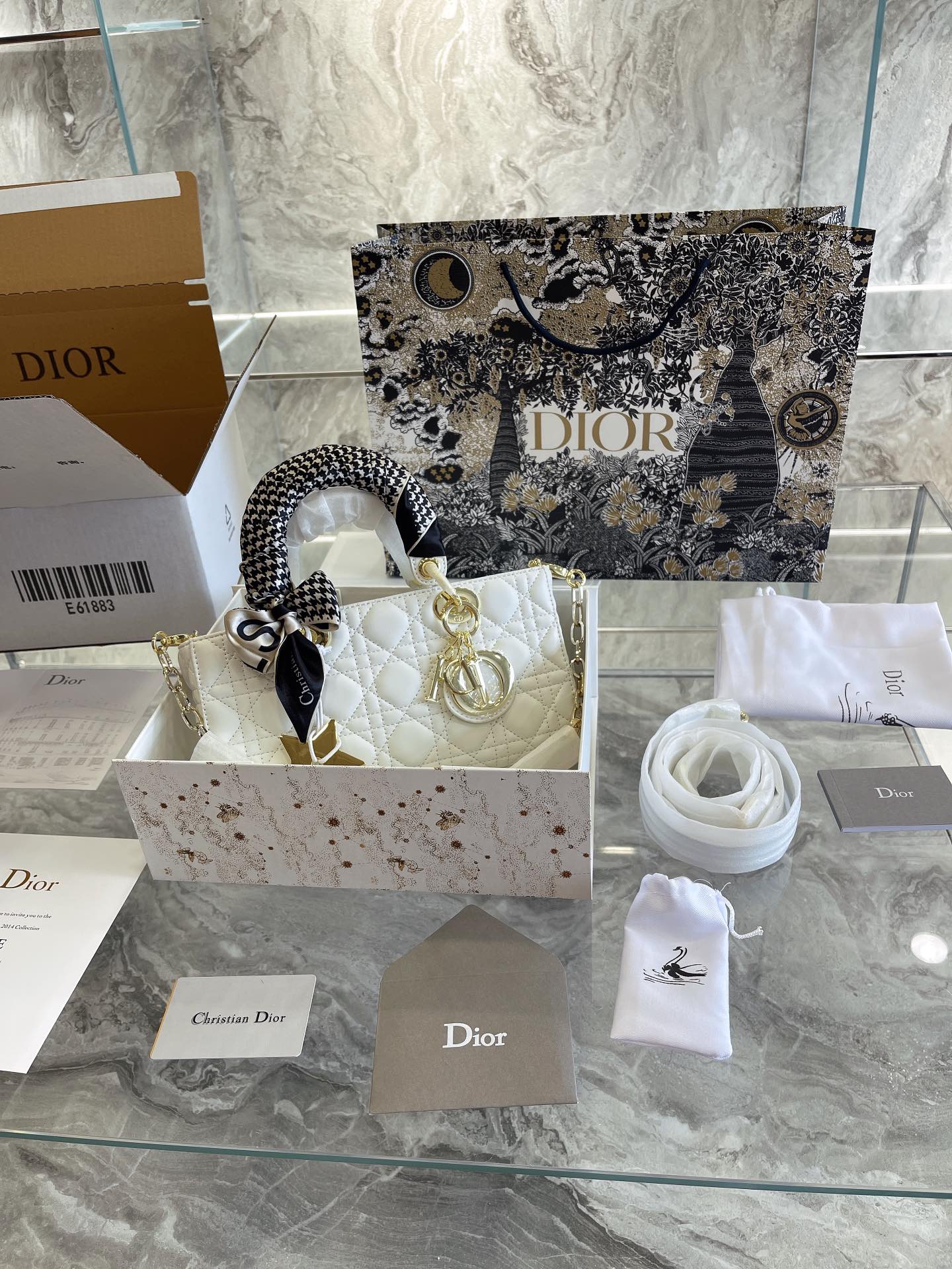 D style Lady D-joy Handbags-Luxeon