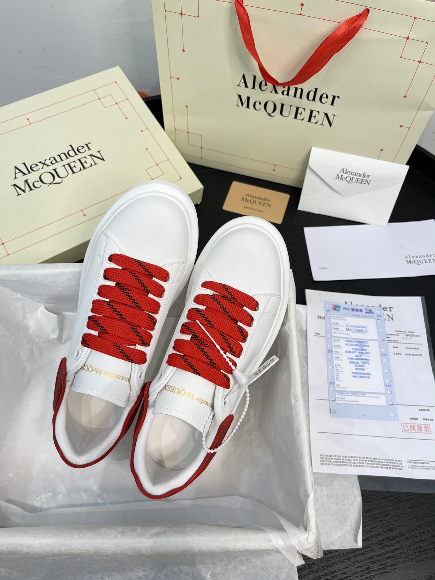 Alexander Mc QUEEN  women sneakers casual shoes-Luxeon