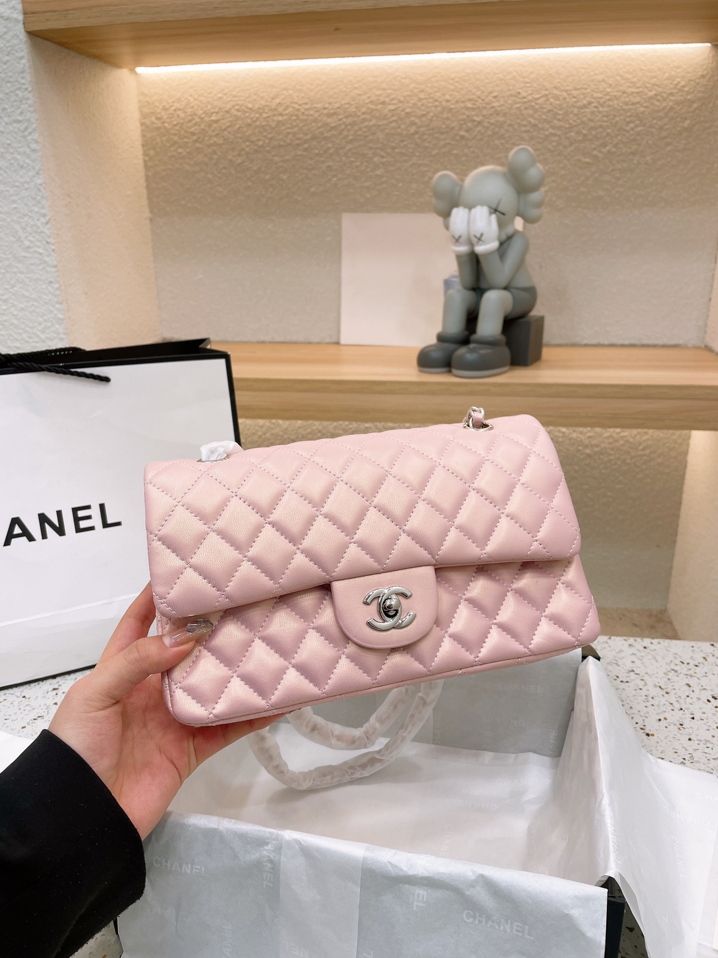 C style Cf flap handbags-Luxeon