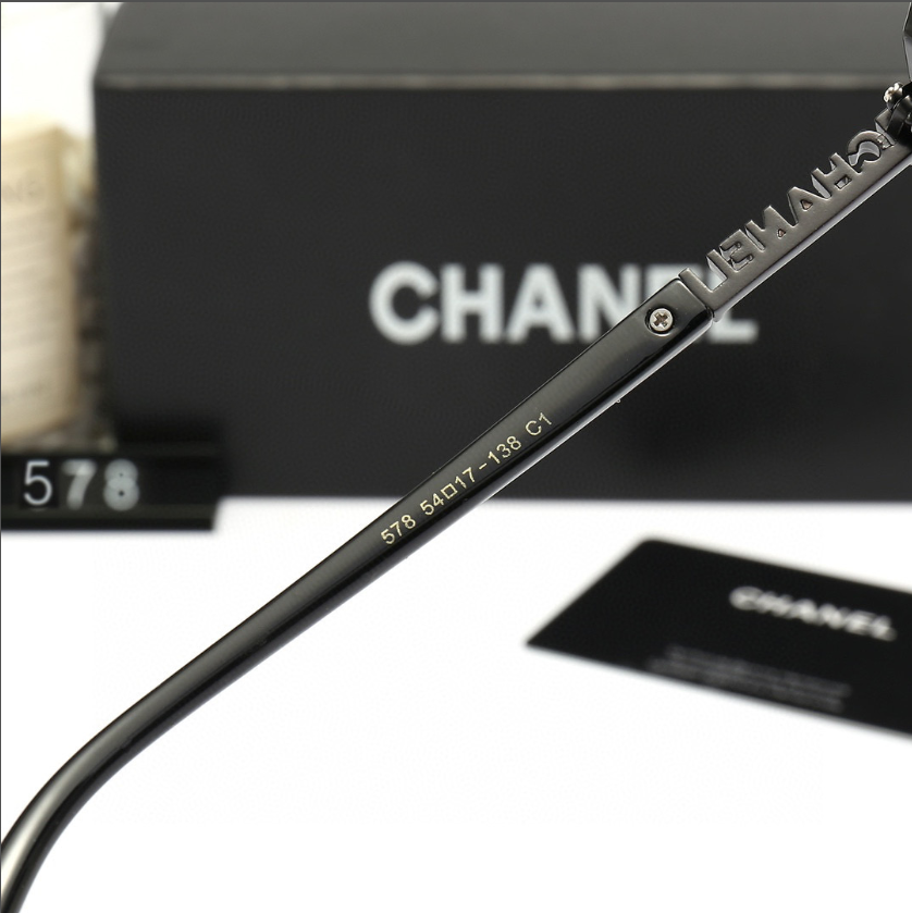 C style fashion thin frame sunglasses-Luxeon