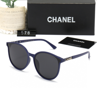 C style fashion thin frame sunglasses-Luxeon