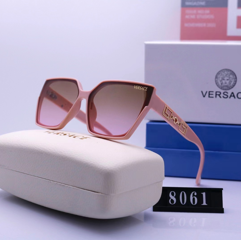 Versace classic square frame sunglasses-Luxeon