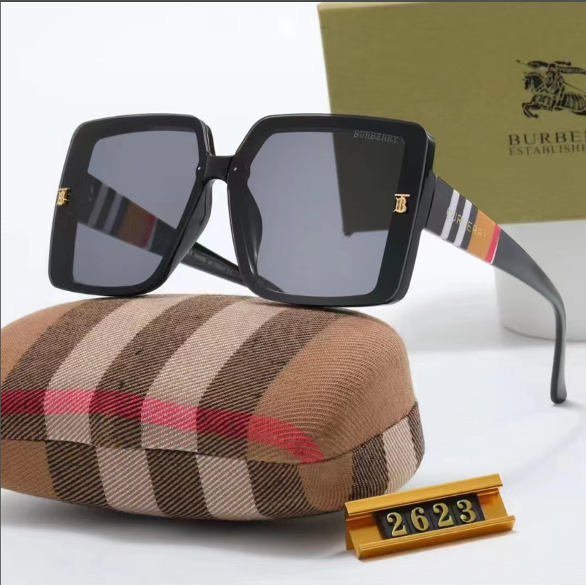 Burberry classic square frame sunglasses-Luxeon
