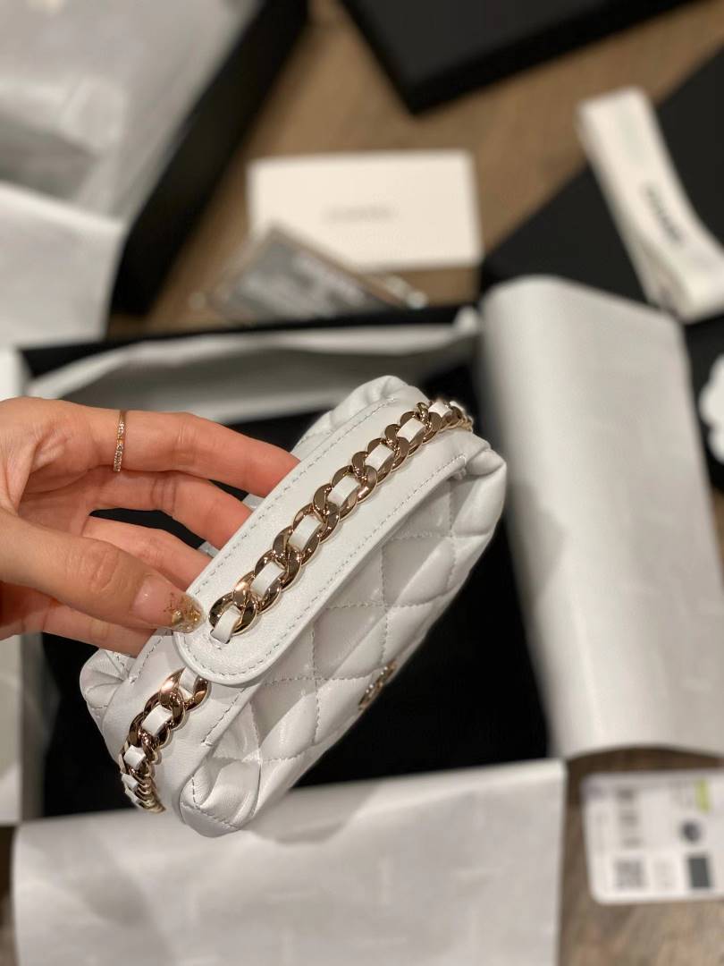 C style New MINI handbag with metal chain-Luxeon