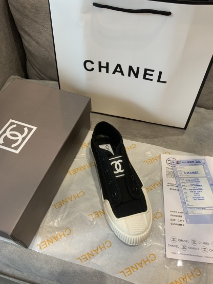 C style classic canvas casual shoes-Luxeon