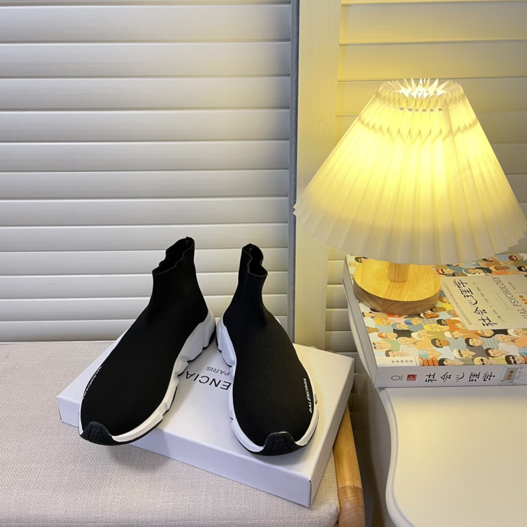 women knitted sock boots-Luxeon