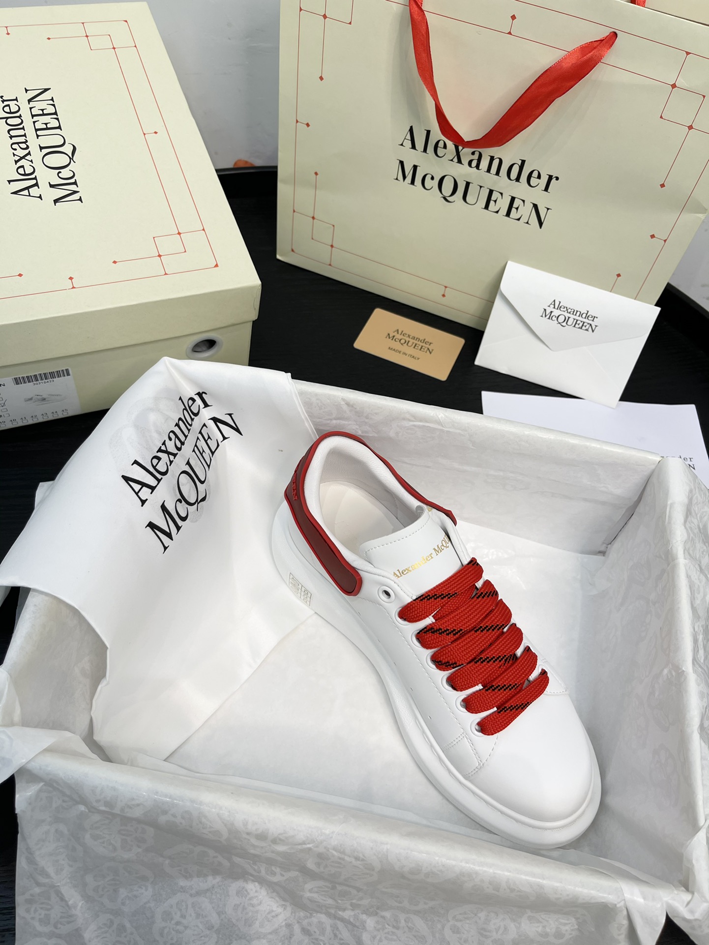 Alexander Mc QUEEN  women sneakers casual shoes-Luxeon