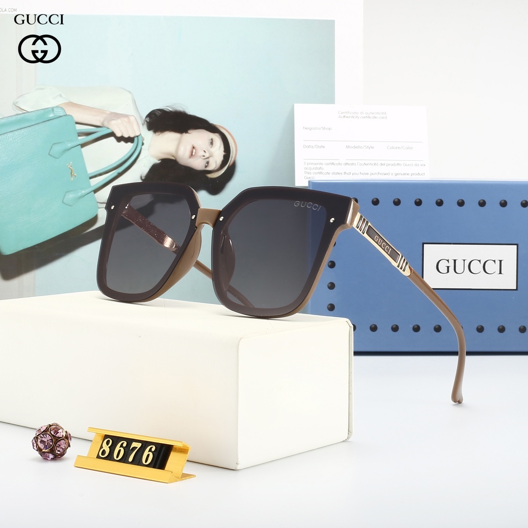 Gucc Women Polarized Sunglasses-Luxeon