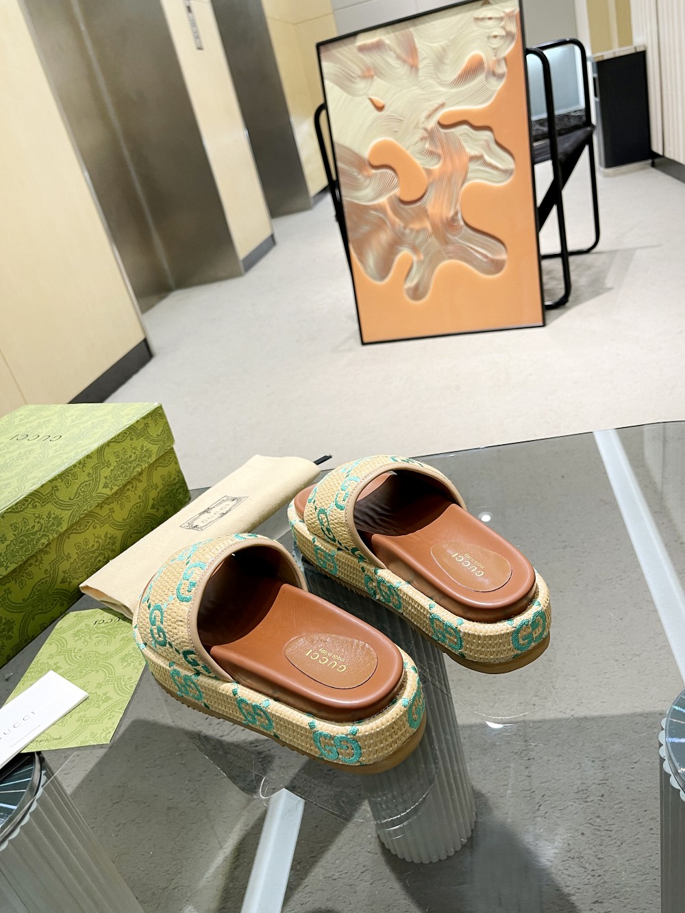 G style's latest limited edition thick-soled slippers and sandals-Luxeon