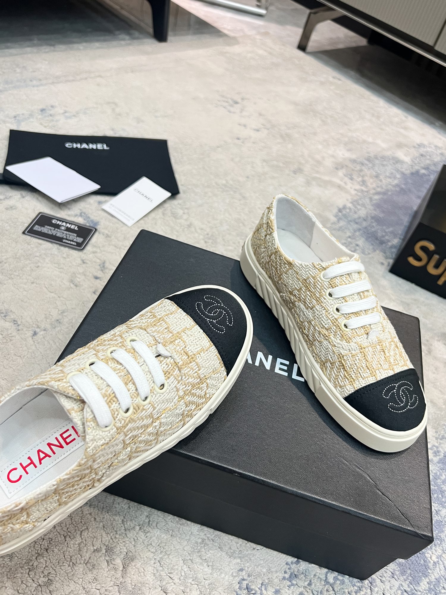 C style | 2023 𝐬𝐬 counter canvas shoes-Luxeon