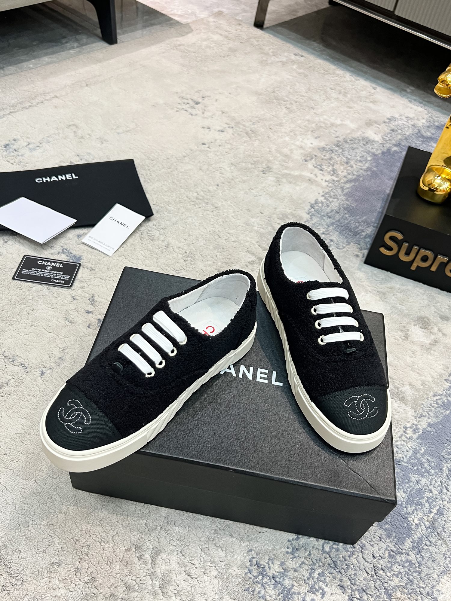 C style | 2023 𝐬𝐬 counter canvas shoes-Luxeon