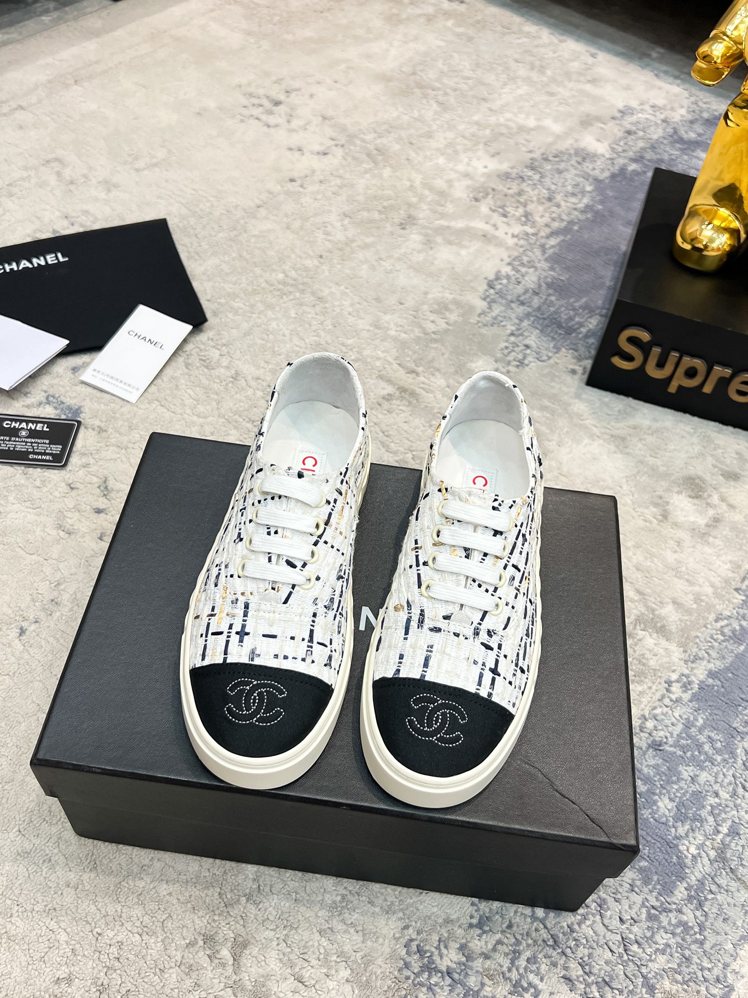 C style | 2023 𝐬𝐬 counter canvas shoes-Luxeon