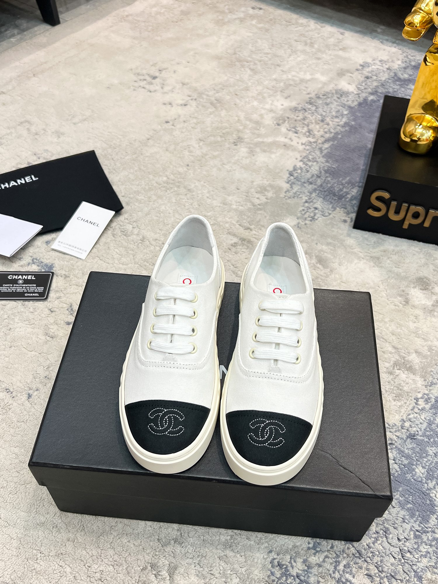 C style | 2023 𝐬𝐬 counter canvas shoes-Luxeon