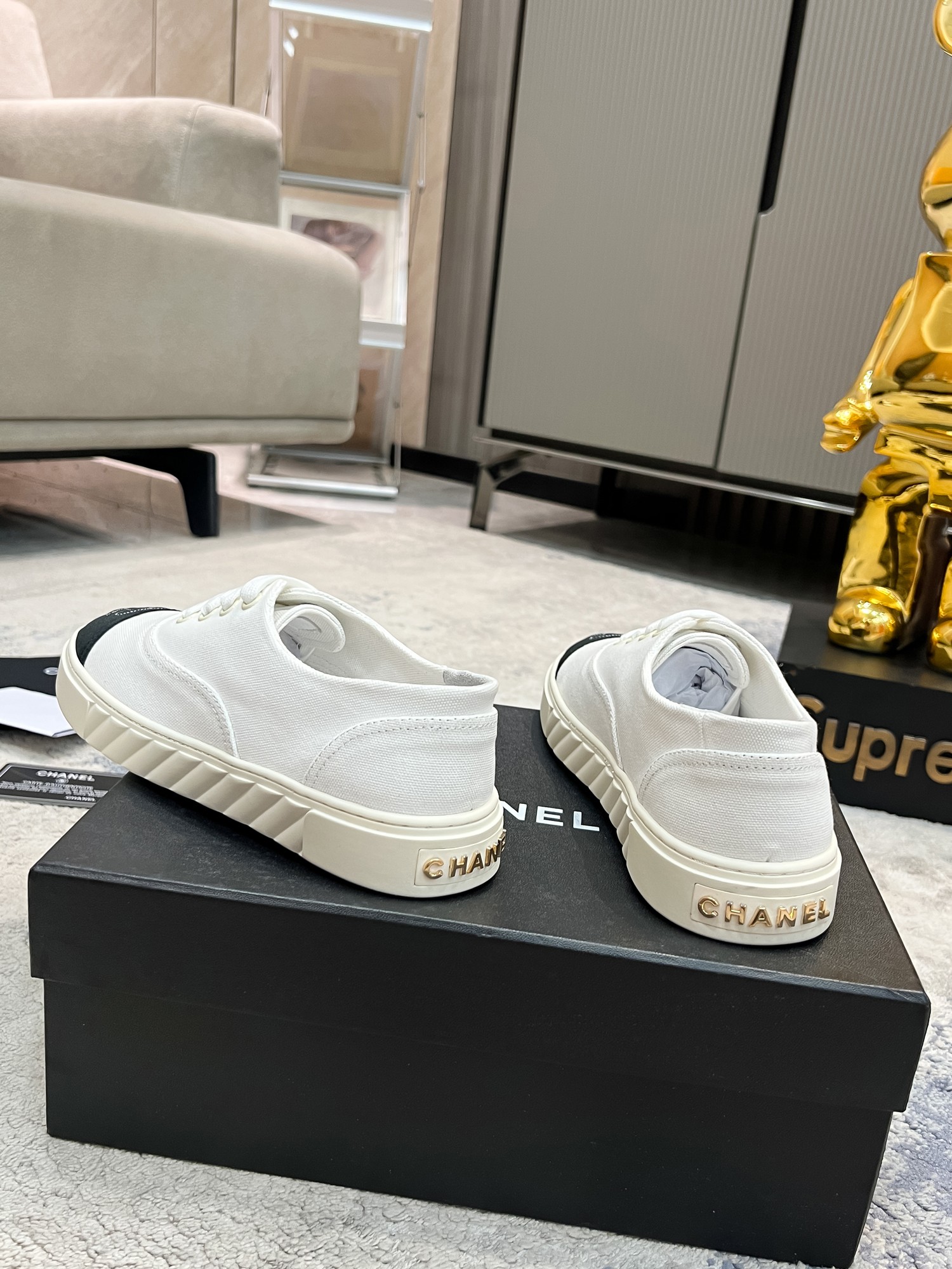 C style | 2023 𝐬𝐬 counter canvas shoes-Luxeon