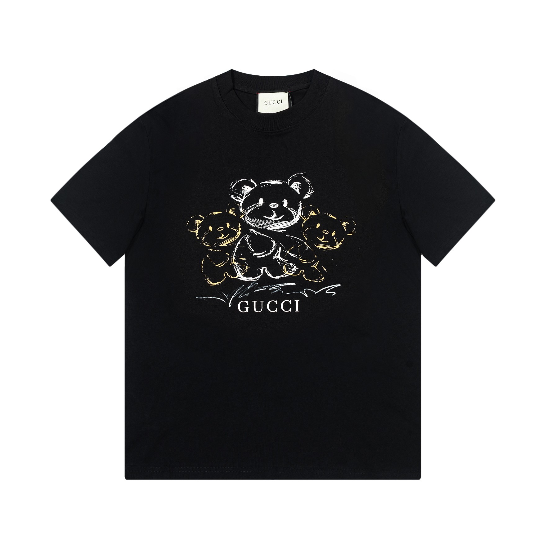 G Style Bear Print Short Sleeves
