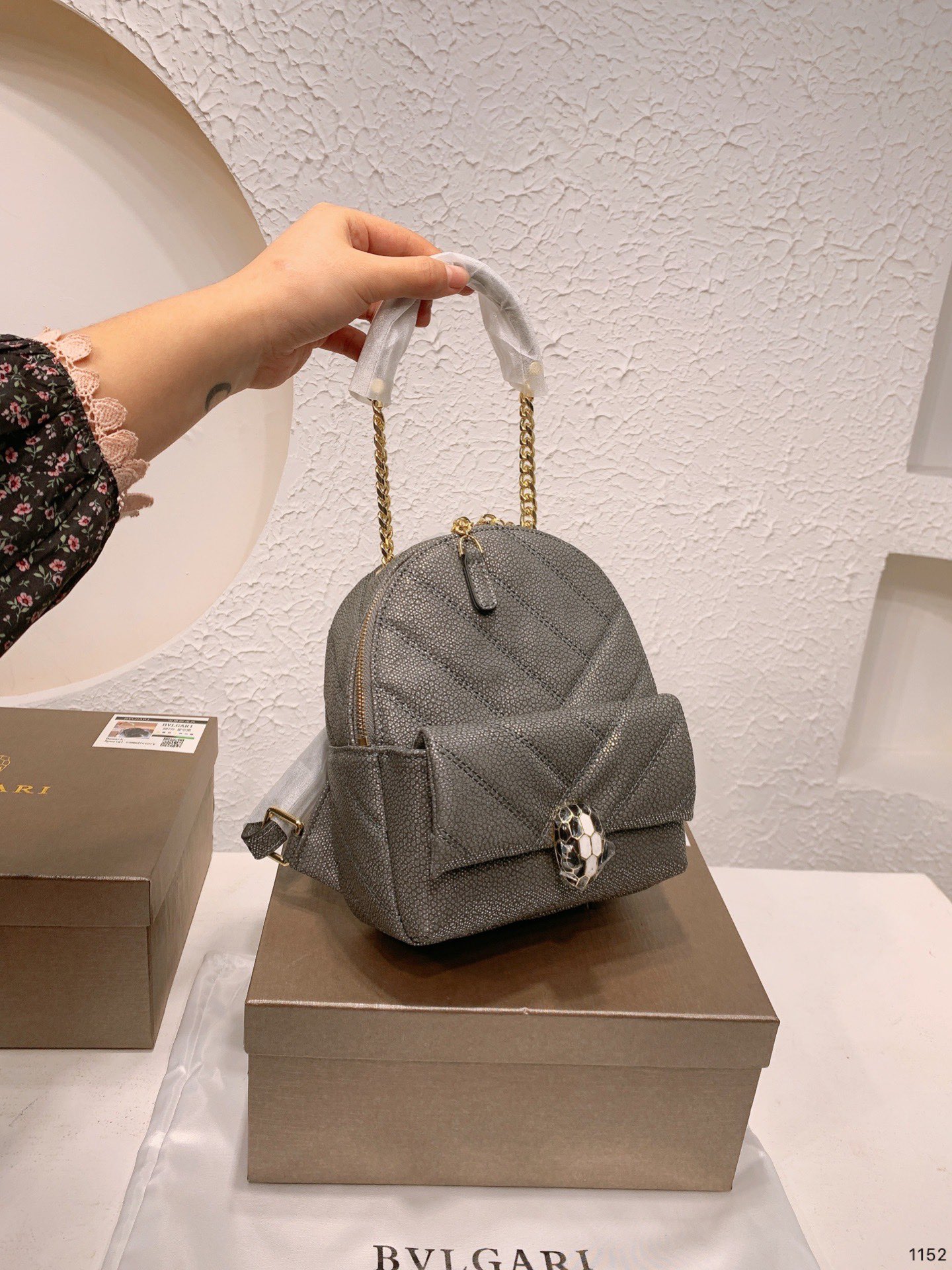 BVLGARI Mini Backpack-Luxeon