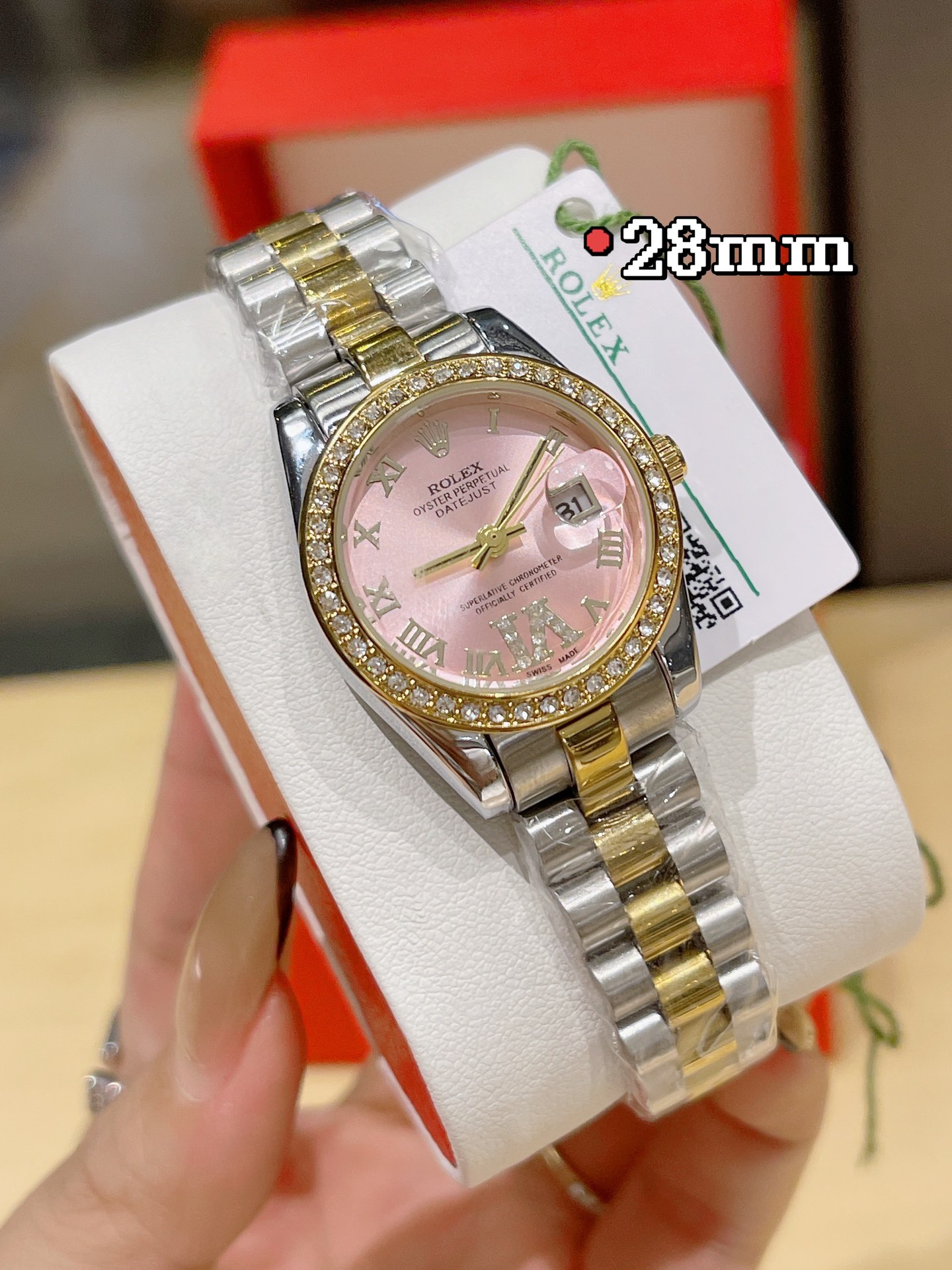 Rolex Watch Women Butterfly Clasp 316 Fine Steel Strap-Luxeon