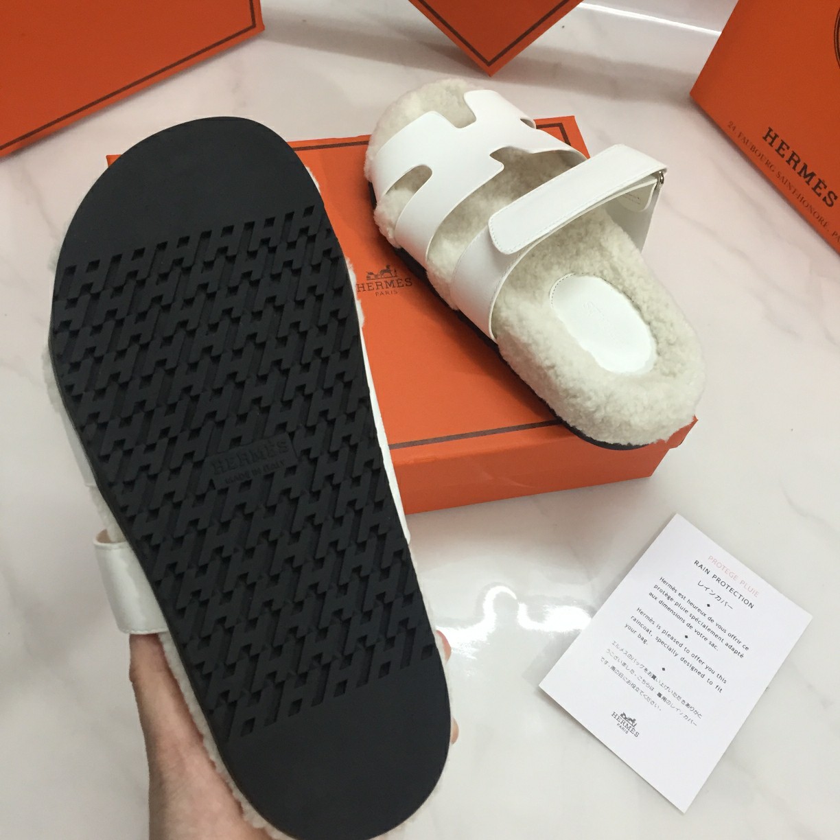 H style new winter wool slippers-Luxeon