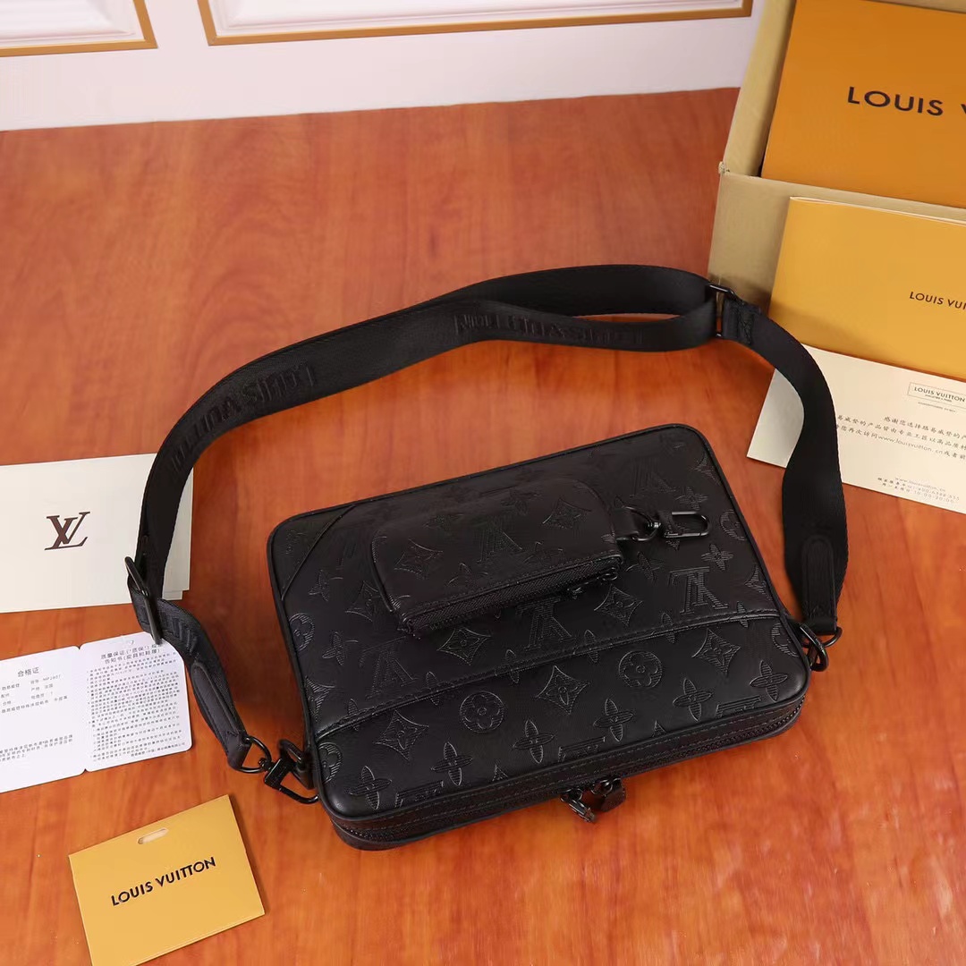 L style handbag shoulder bag-Luxeon