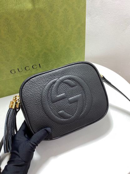 G style lychee pattern Cross-body bag-Luxeon
