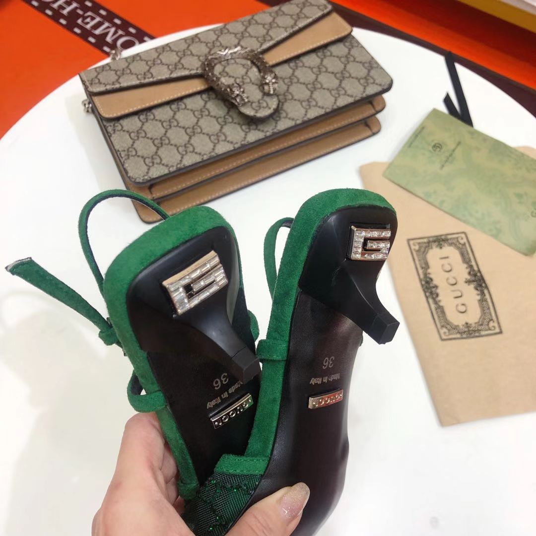 G style vintage women sandals pumps-Luxeon