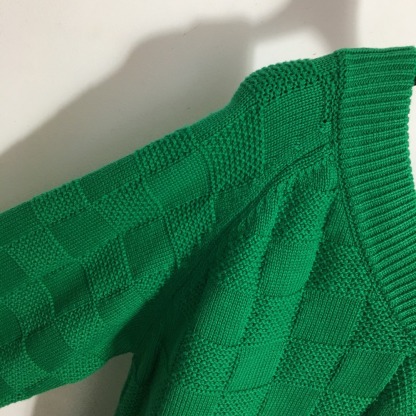 BV Wide neck weaved long sleeve sweater-Luxeon