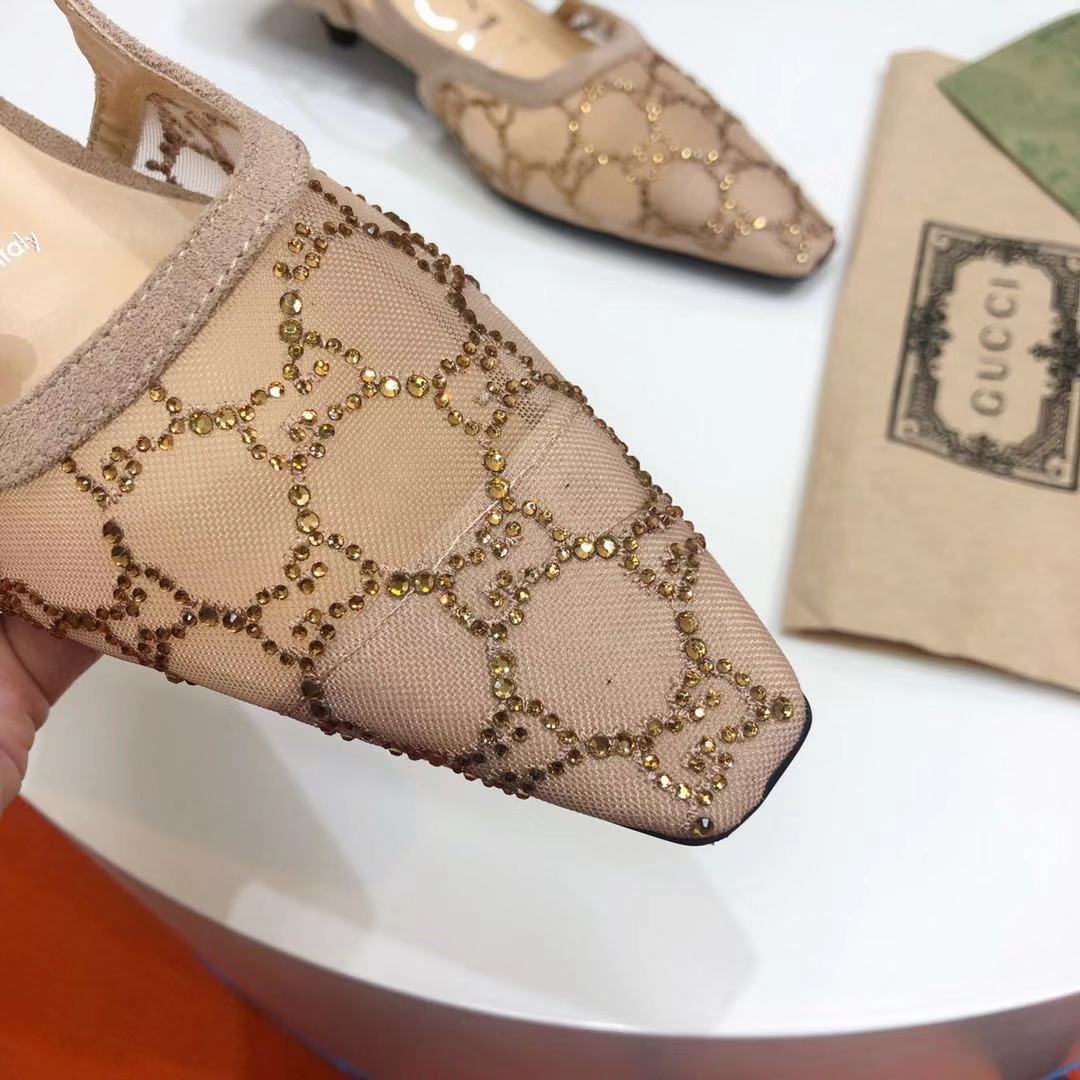 G style vintage women sandals pumps-Luxeon