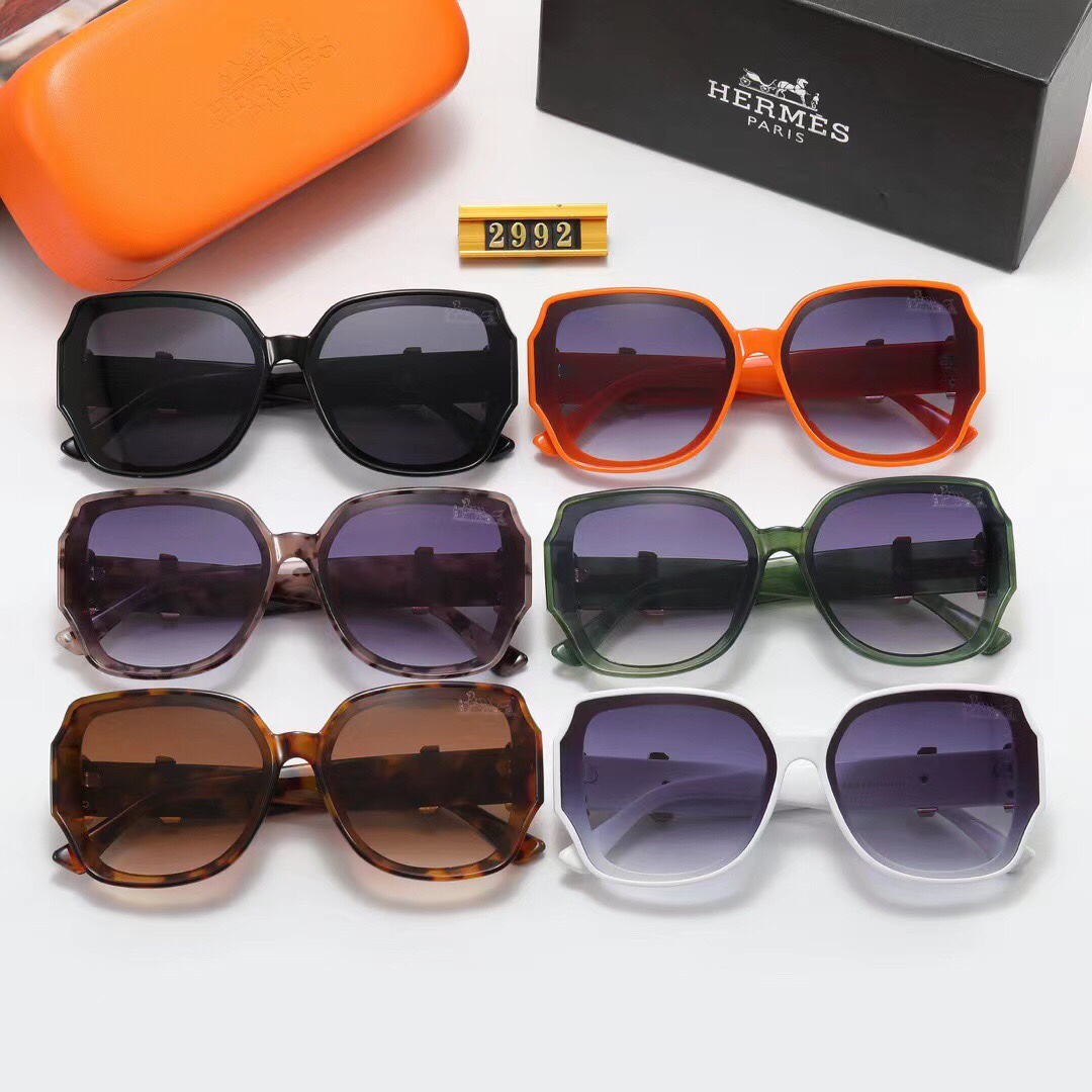 Herme fashion retro glasses-Luxeon