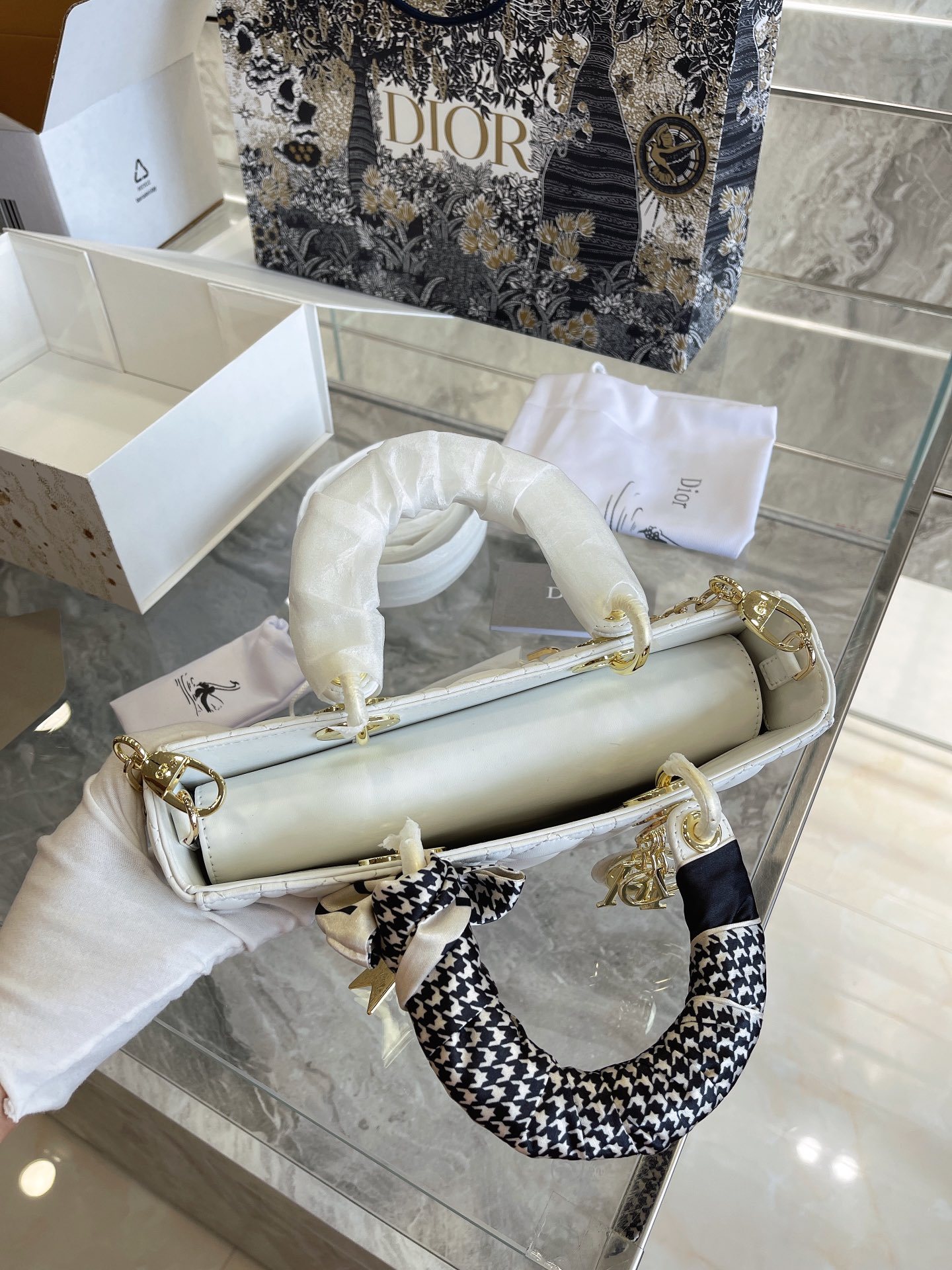 D style Lady D-joy Handbags-Luxeon