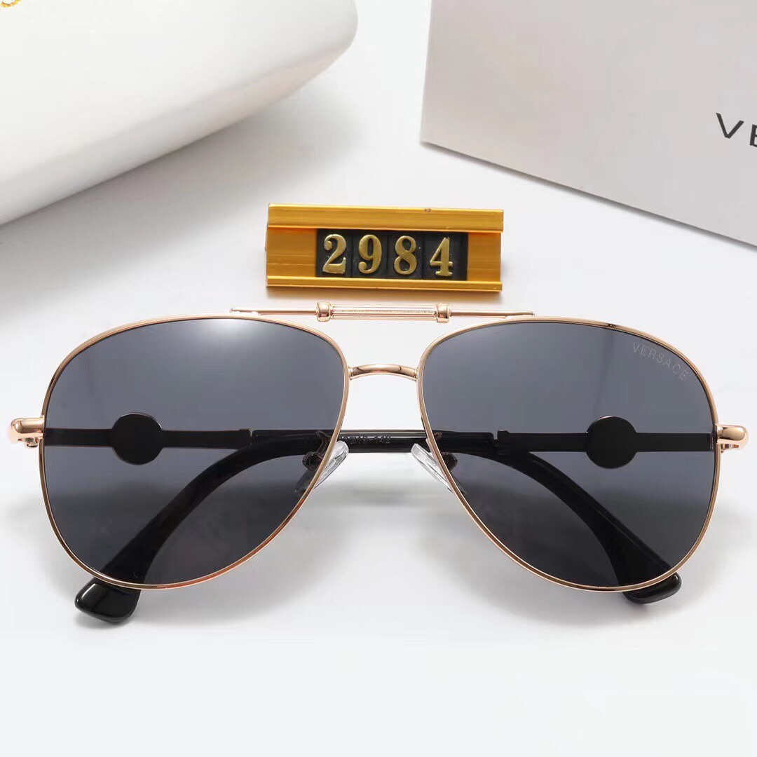 Fashion Vintage Ladies Metal Frame Sunglasses-Luxeon
