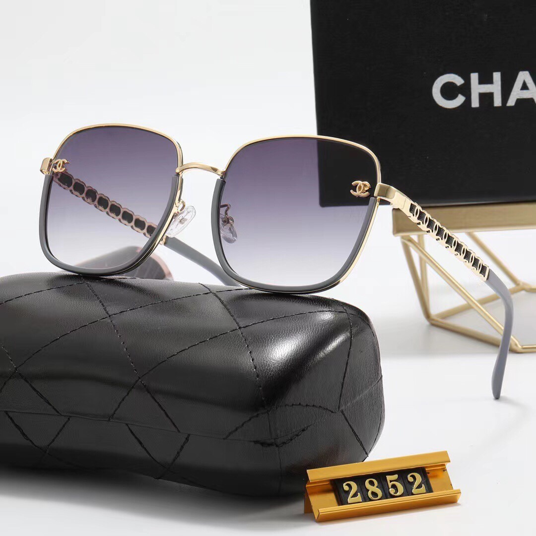 C style fashion new retro glasses-Luxeon