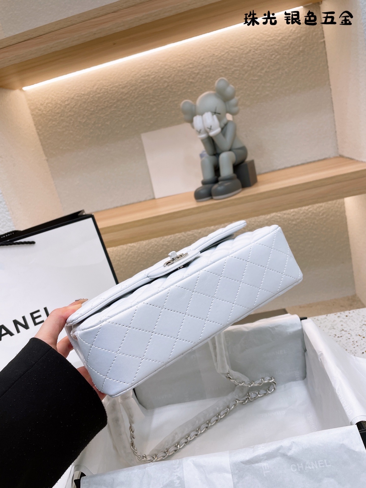 C style Cf flap handbags-Luxeon