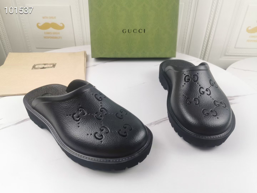 G style Women Thick Sole Platform Slippers-Luxeon