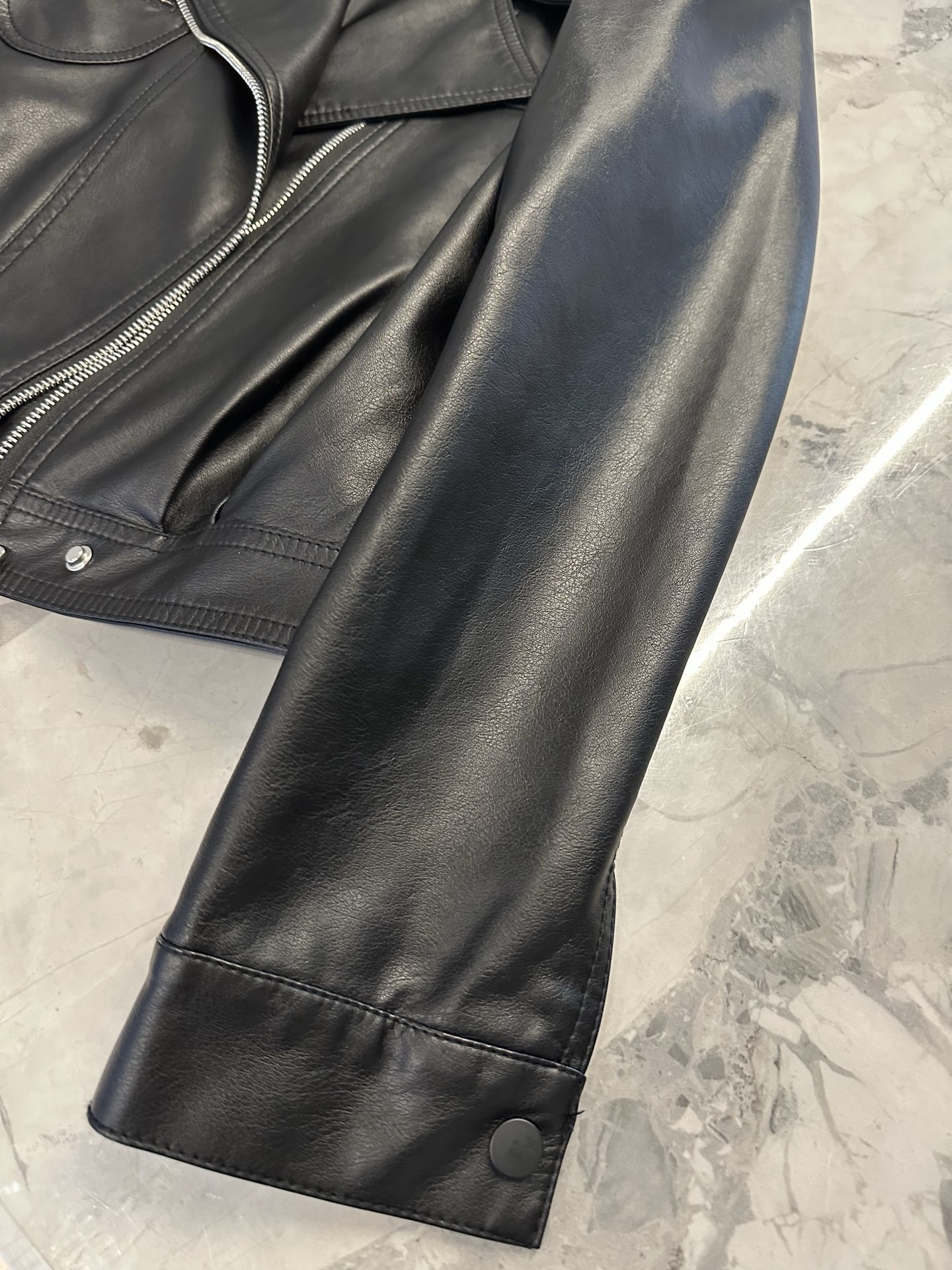 leather trench coat