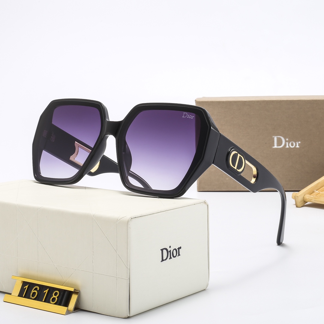 D style fashion retro glasses-Luxeon