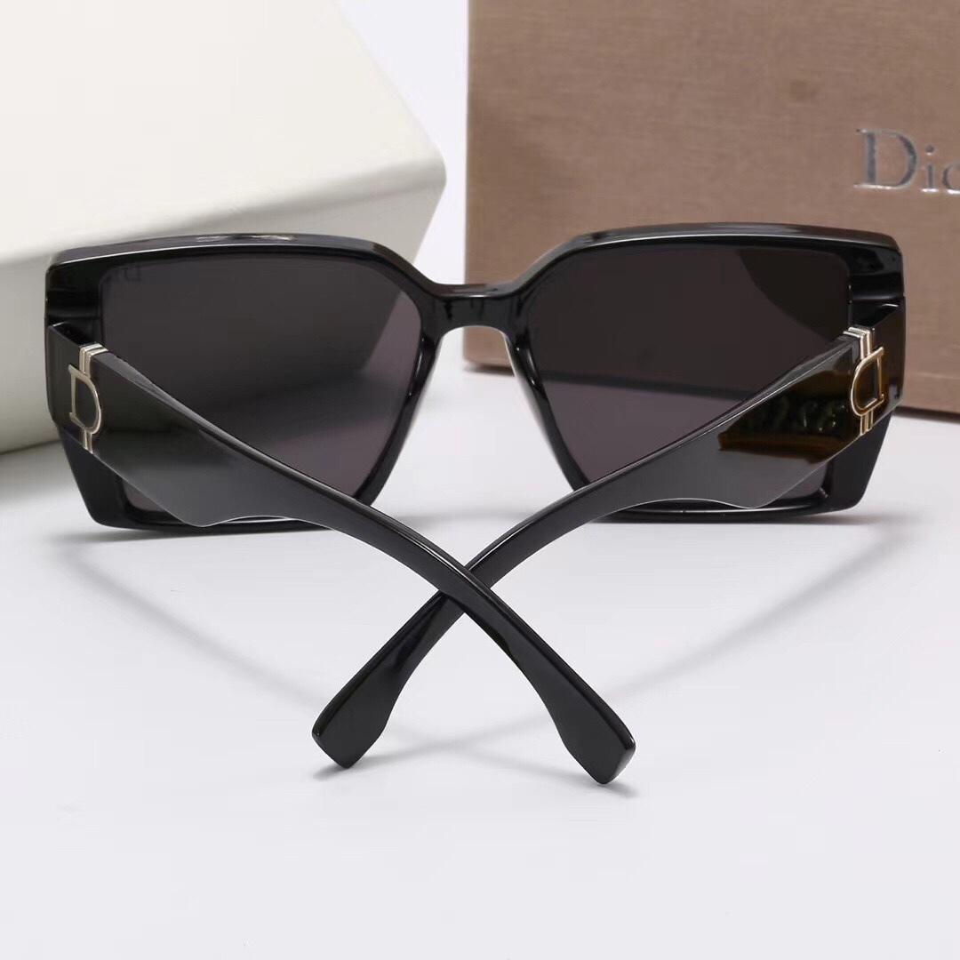D style fashion new sunglasses-Luxeon