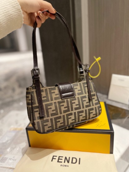 F style Underarm Shoulder Bag Classic-Luxeon