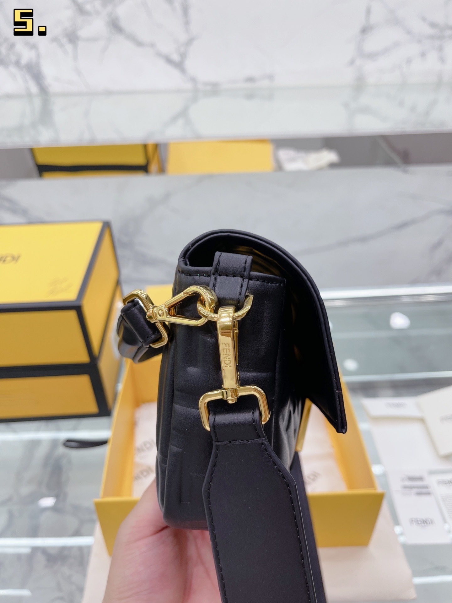 F style handbags shoulder bags-Luxeon