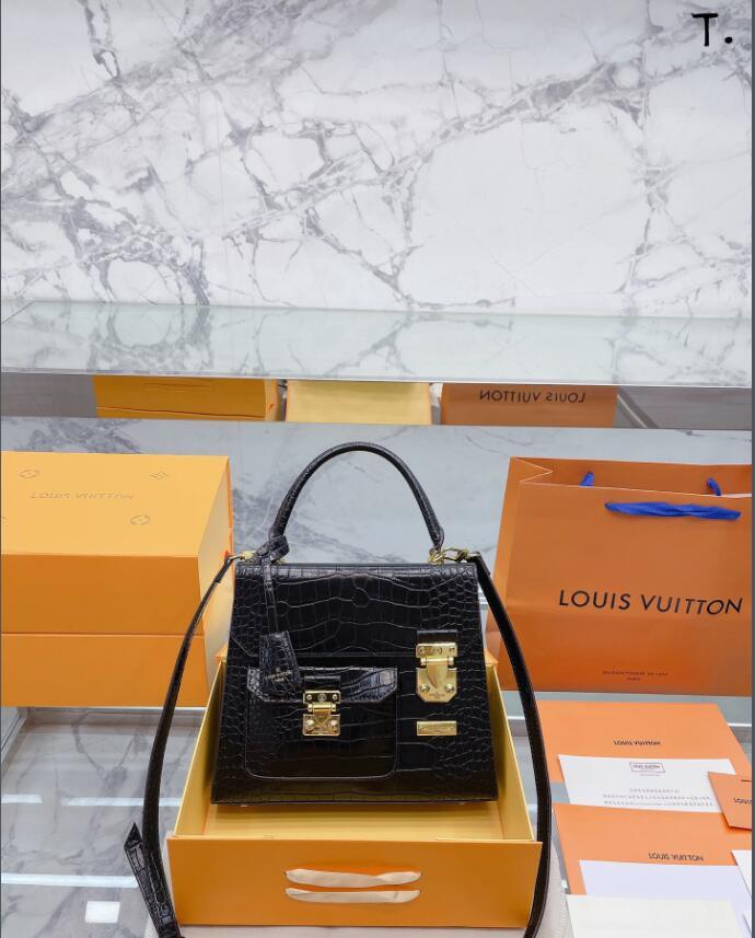 L style New Crossbody Bag Handheld One Shoulder Crossbody Bag-Luxeon