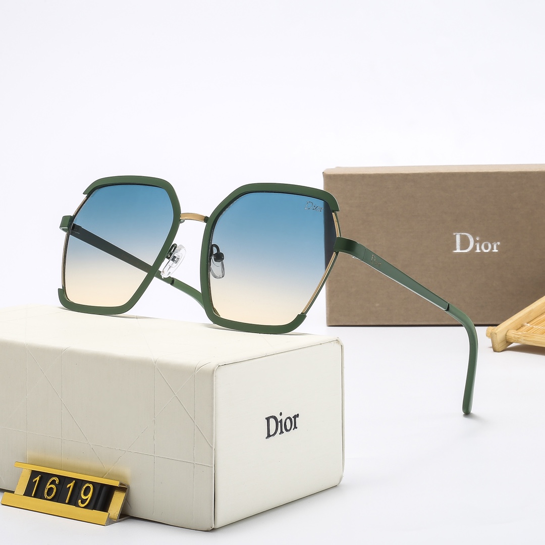 D style fashion new retro glasses-Luxeon