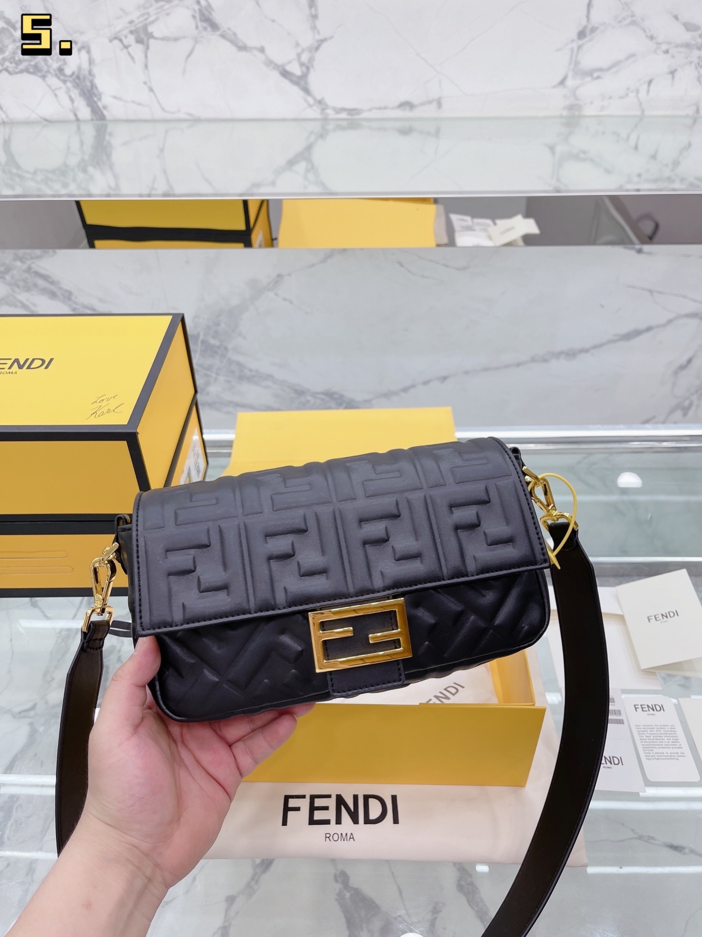 F style handbags shoulder bags-Luxeon