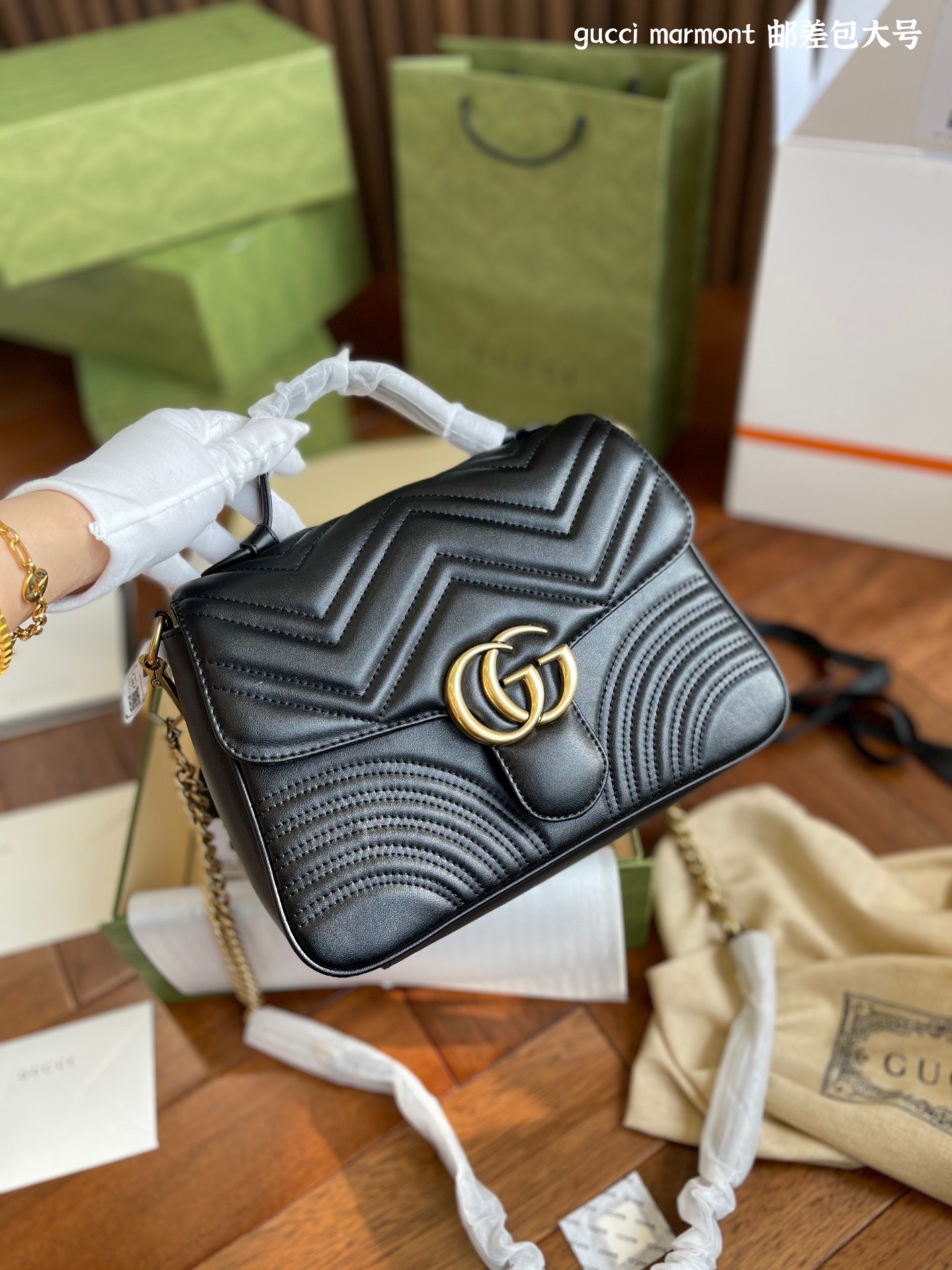 G style Marmont Shoulder Bags-Luxeon