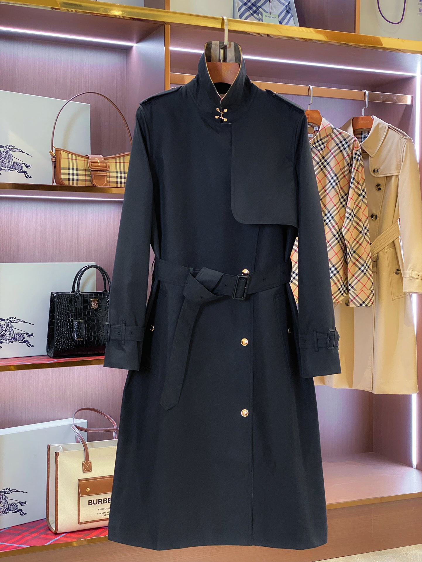 Long trench coat