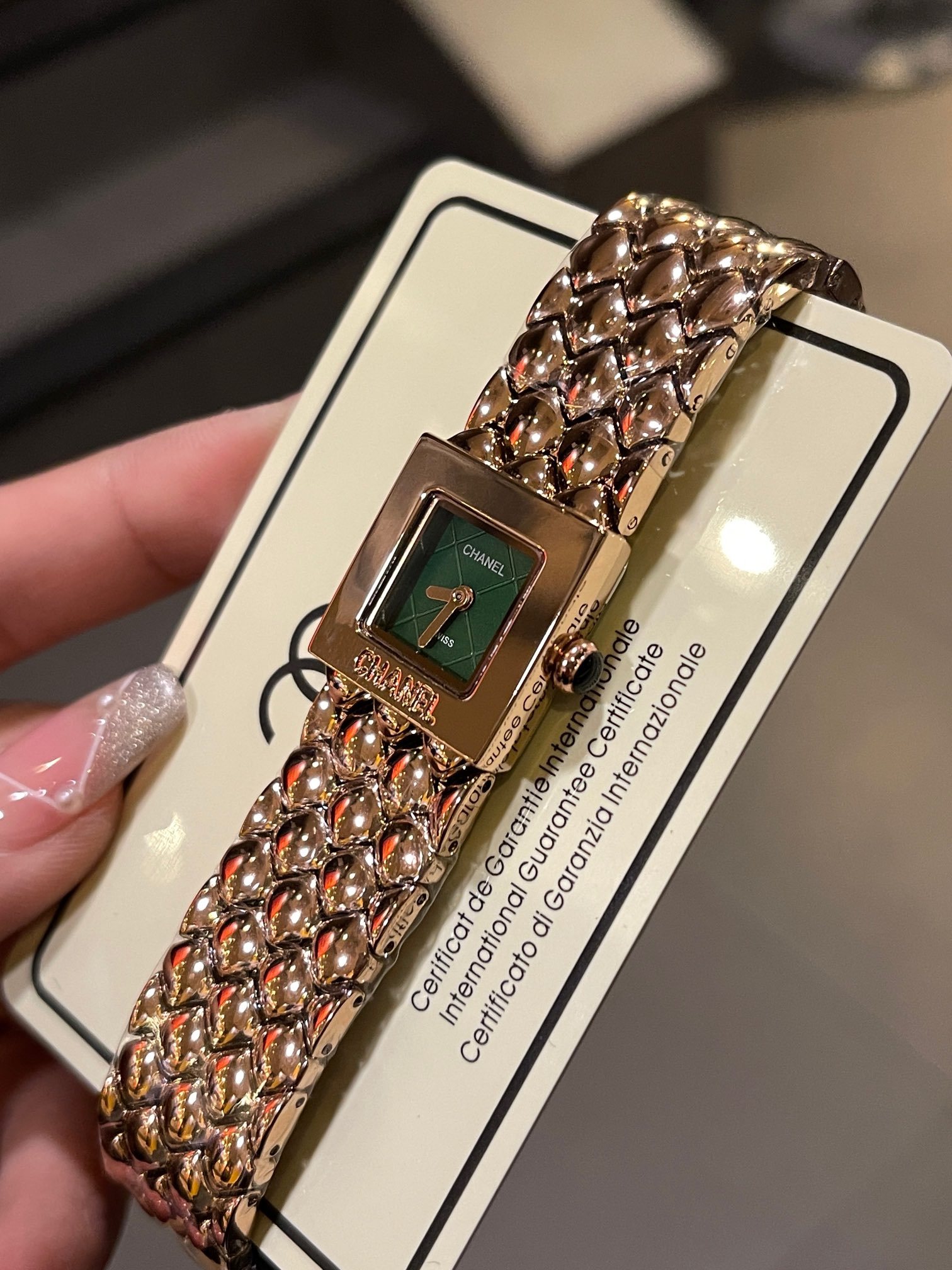 C style Women Wrist Watch Rose Gold-Luxeon