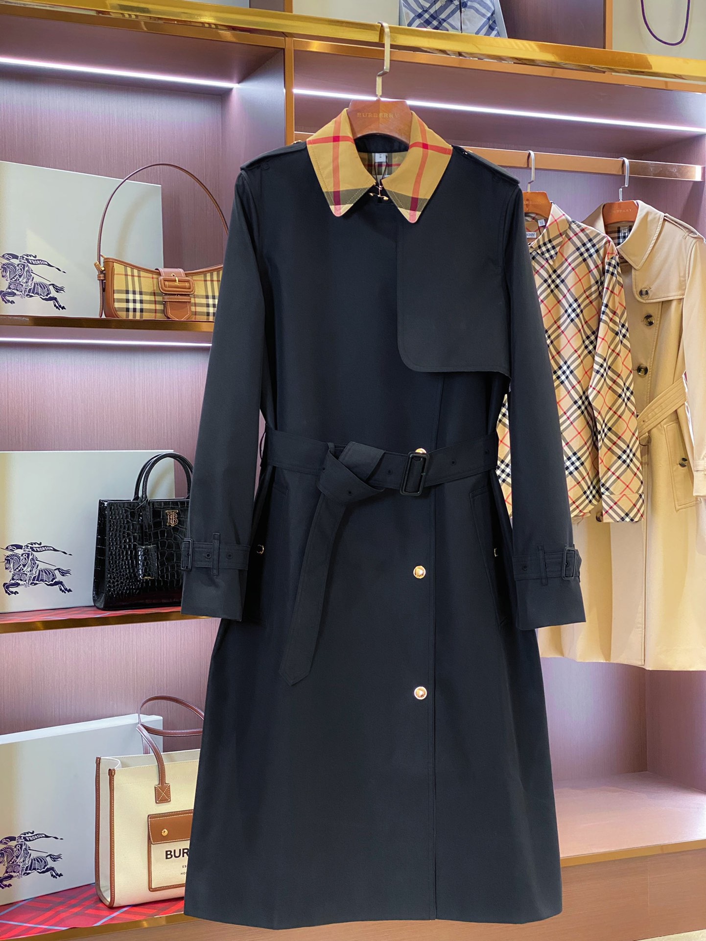 Long trench coat