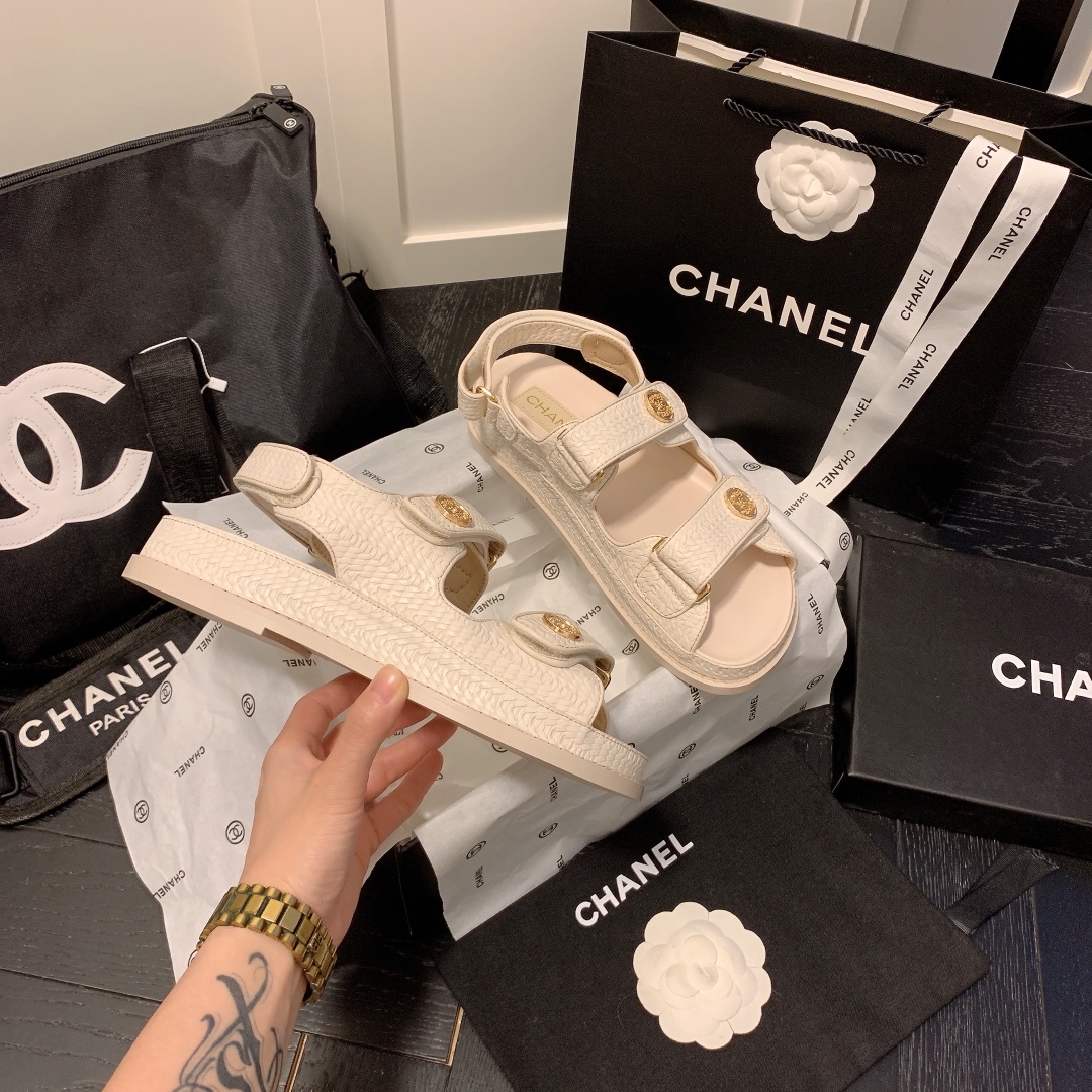 C style Early Spring Velcro Sandals-Luxeon